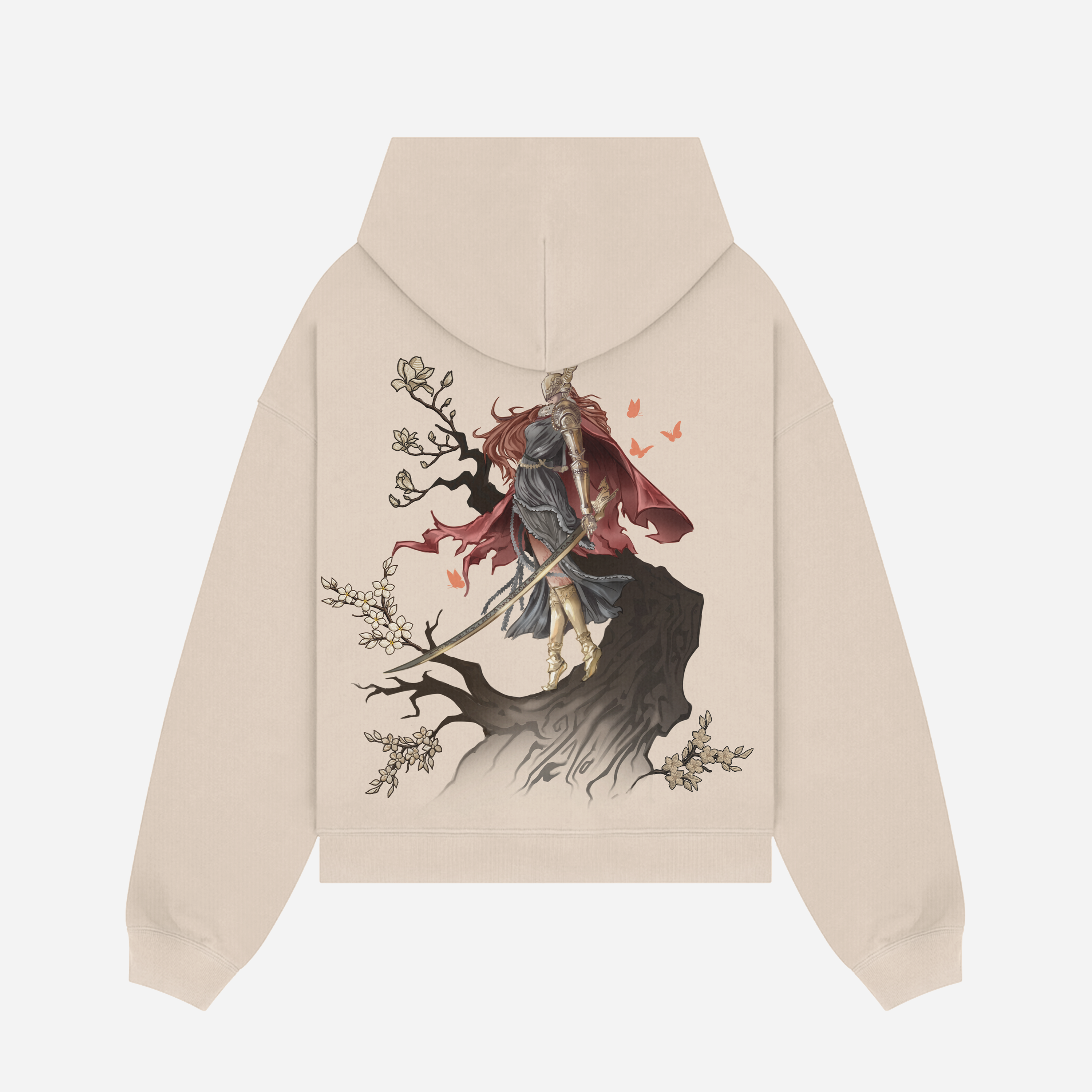 Goddess Of Rot Hoodie | Dark Fantasy Streetwear Oversized-Coordom