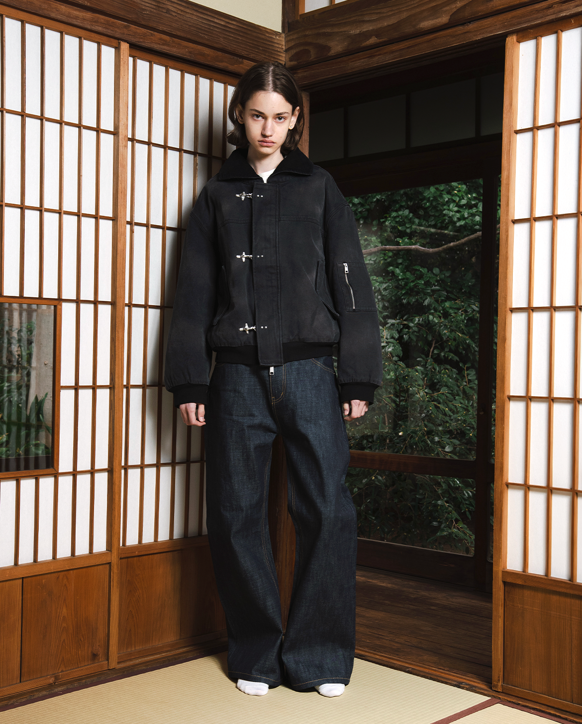 MENES Raw Selvedge Bootcut Jeans - Indigo | Restock: April 11, 8:00 PM JST-Coordom