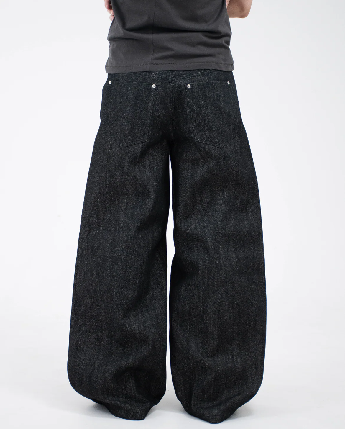OKAYAMA RAW SELVEDGE BAGGY JEANS-Coordom