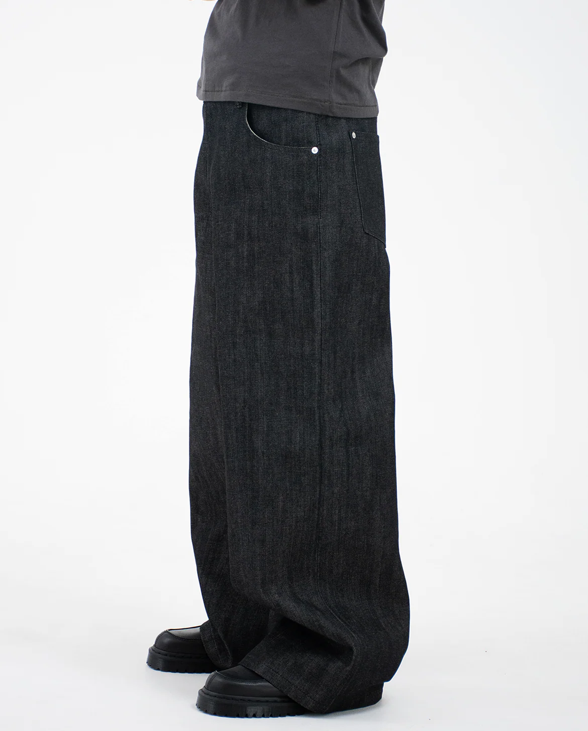 OKAYAMA RAW SELVEDGE BAGGY JEANS-Coordom