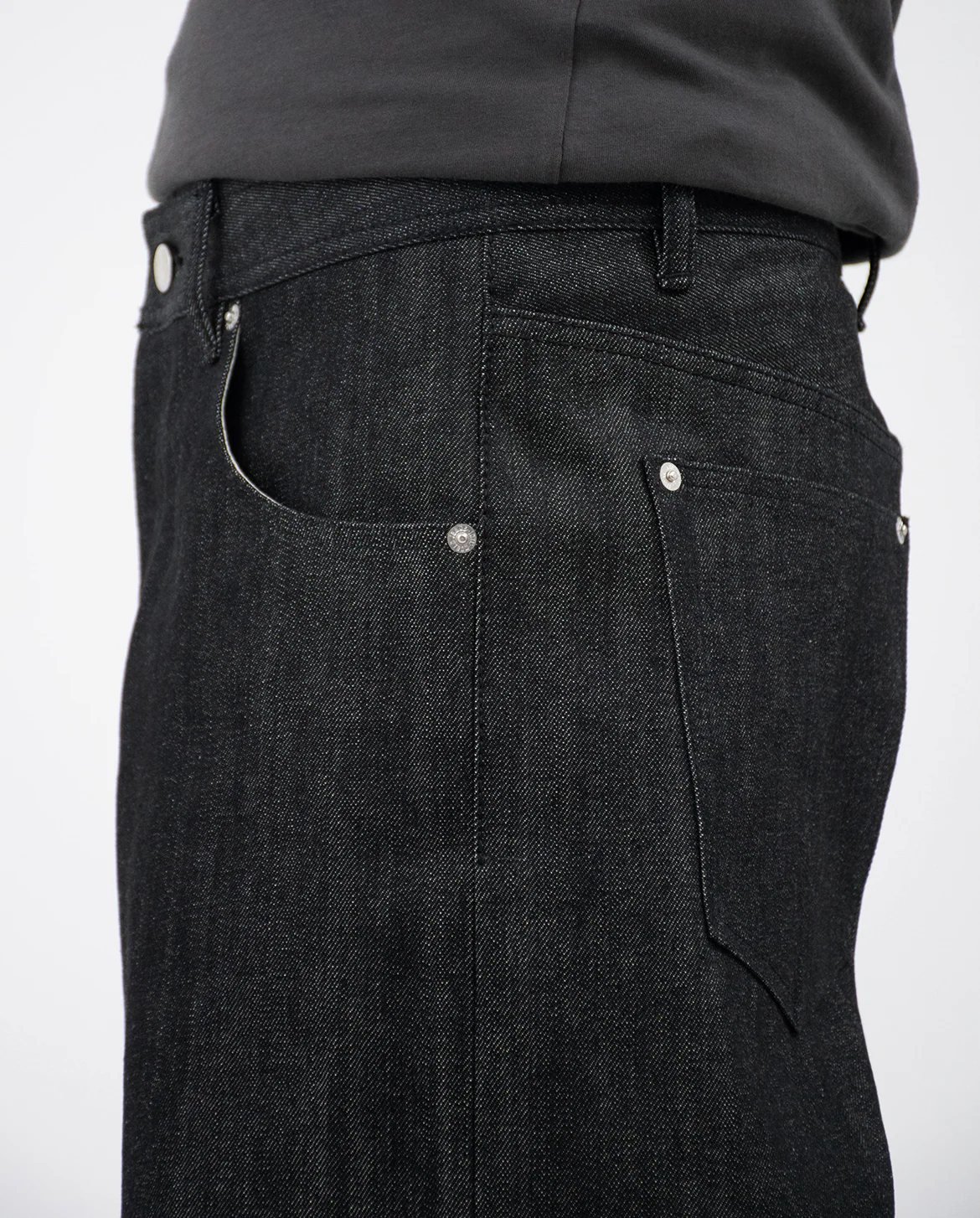 OKAYAMA RAW SELVEDGE BAGGY JEANS-Coordom