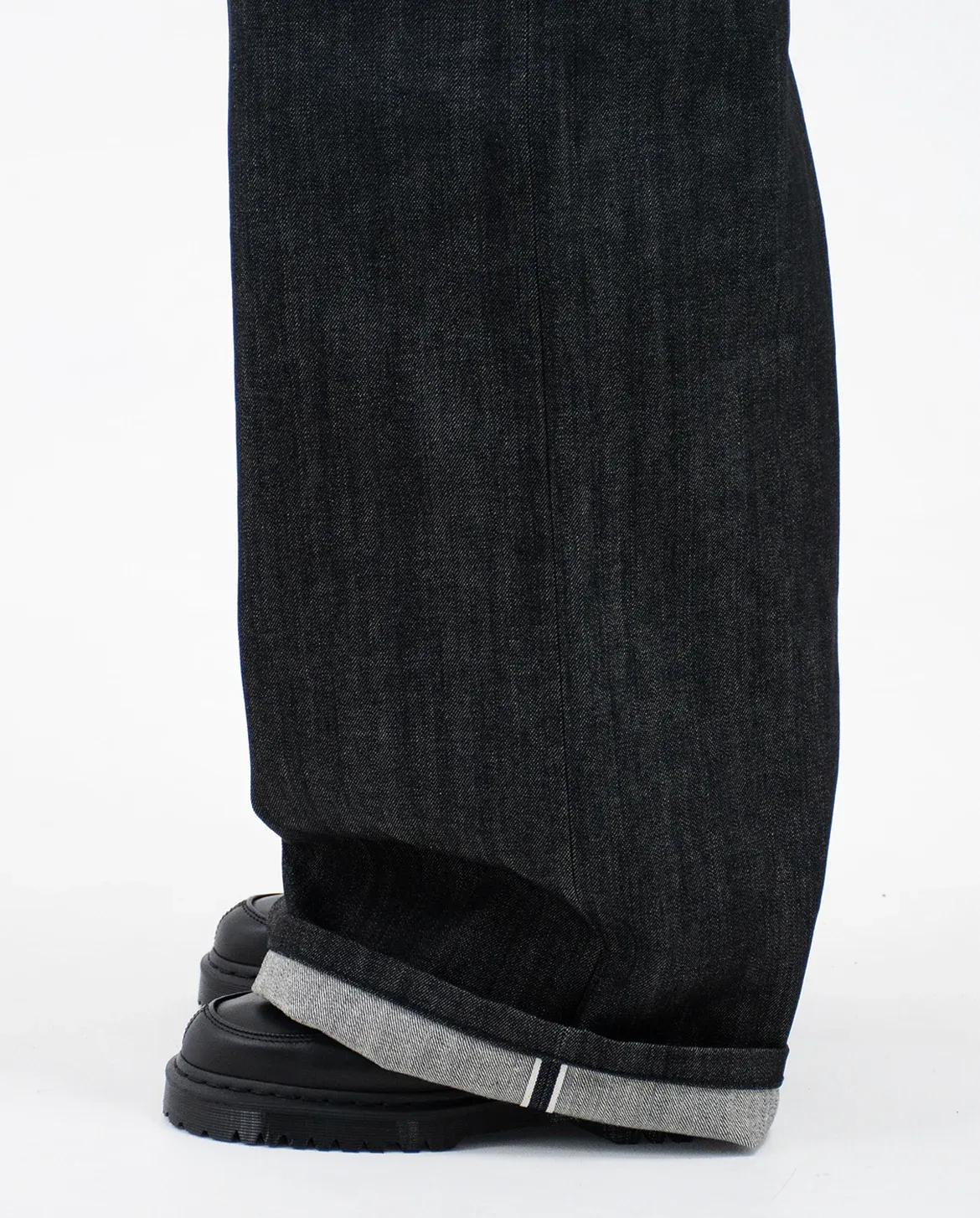 OKAYAMA RAW SELVEDGE BAGGY JEANS-Coordom
