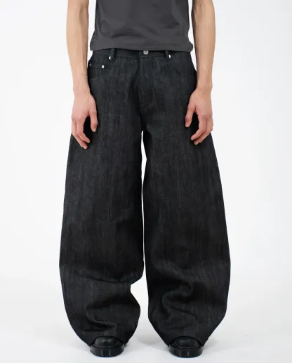 OKAYAMA RAW SELVEDGE BAGGY JEANS-Coordom