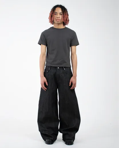 OKAYAMA RAW SELVEDGE BAGGY JEANS-Coordom