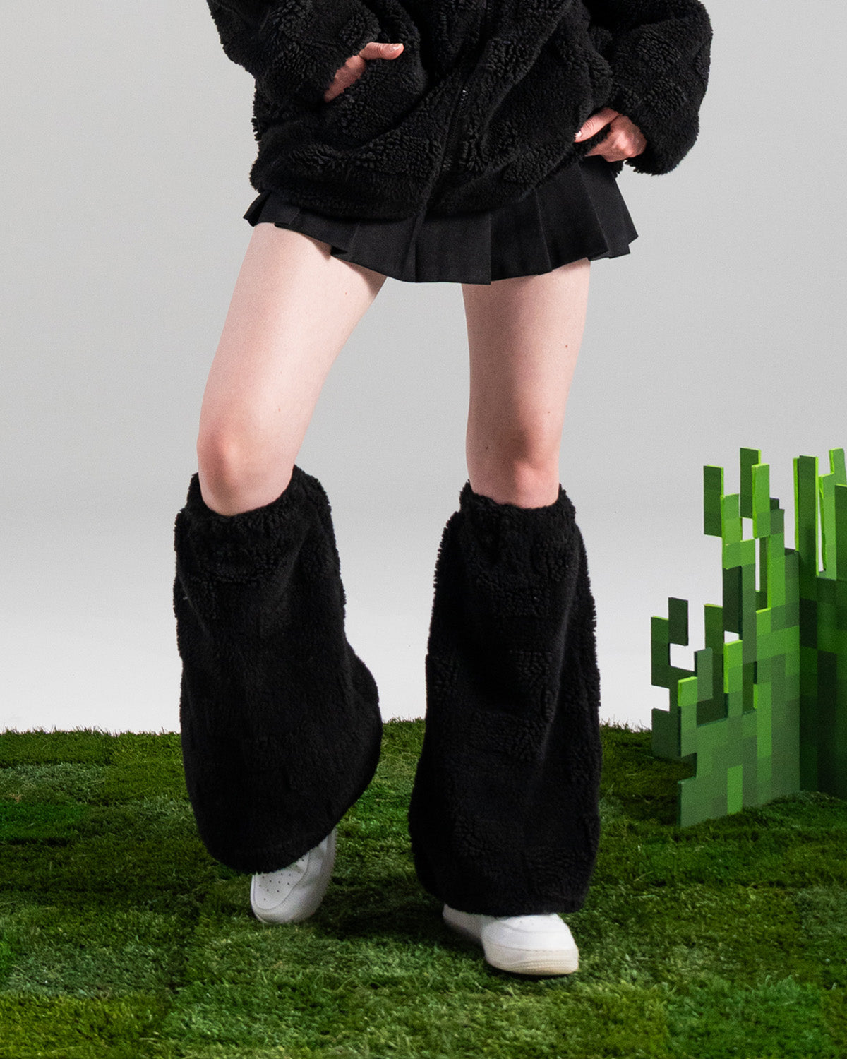  Sheep Sherpa Leg Warmers-Coordom