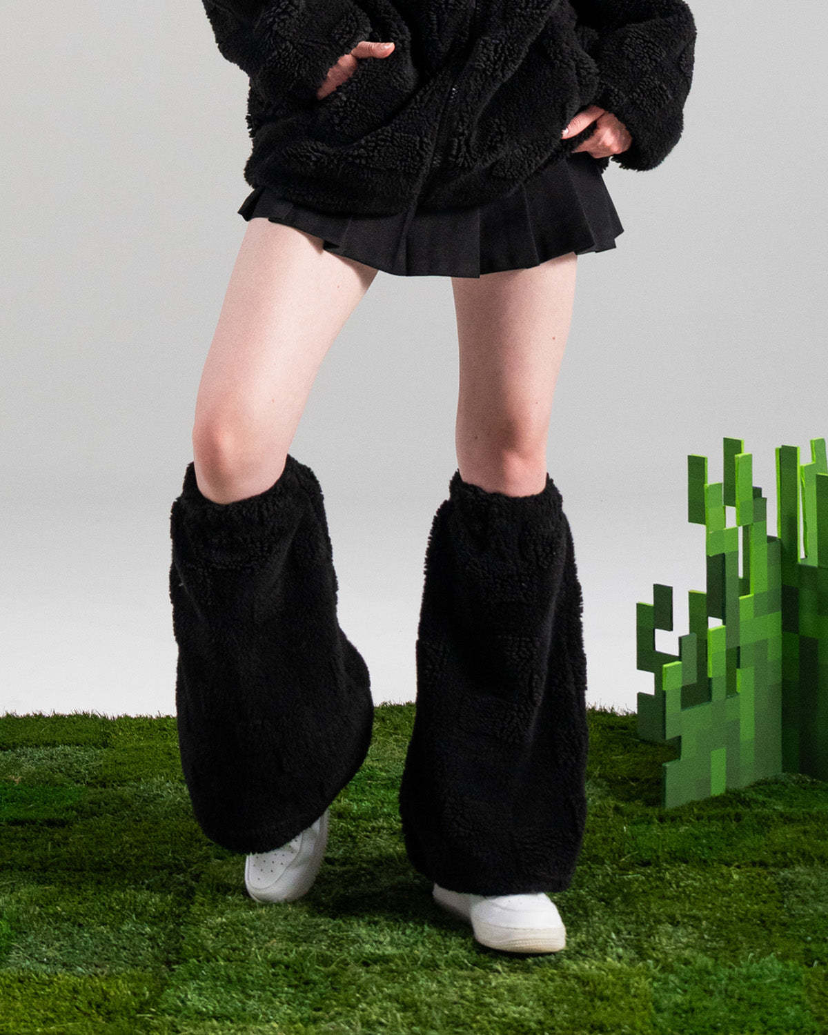  Sheep Sherpa Leg Warmers-Coordom
