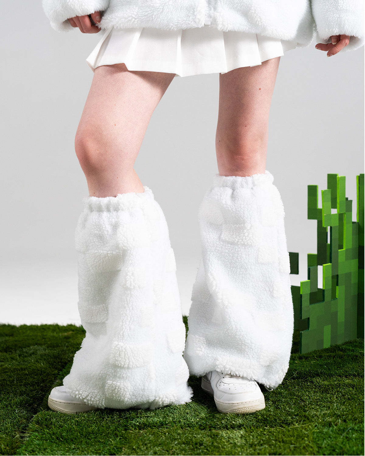  Sheep Sherpa Leg Warmers-Coordom