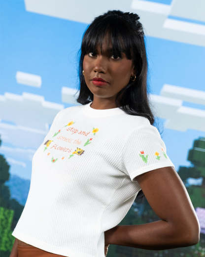  Flower Baby Tee-Coordom