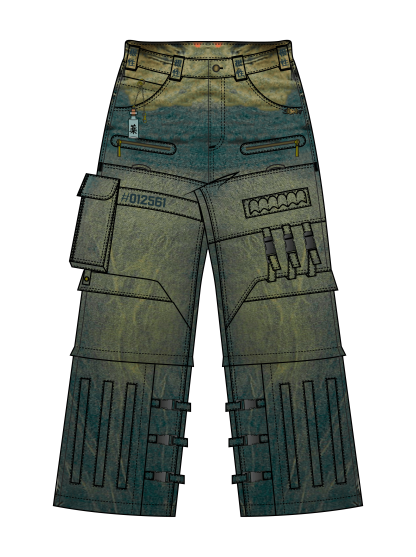 "NINJA" Cargo Pants-Coordom