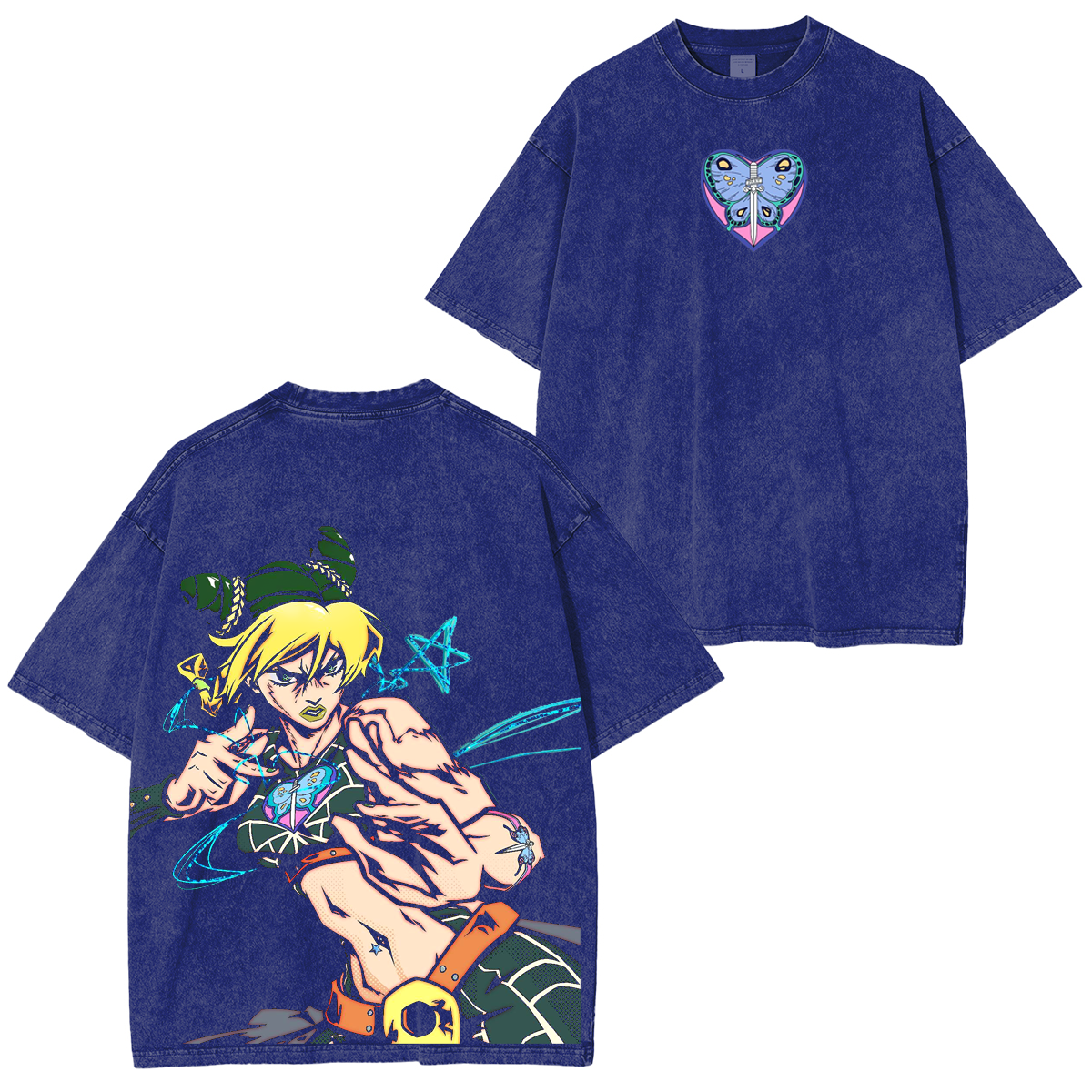 JoJo Stone Ocean Washed T-shirt/Crewneck/Hoodie-Coordom