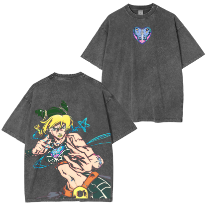 JoJo Stone Ocean Washed T-shirt/Crewneck/Hoodie-Coordom