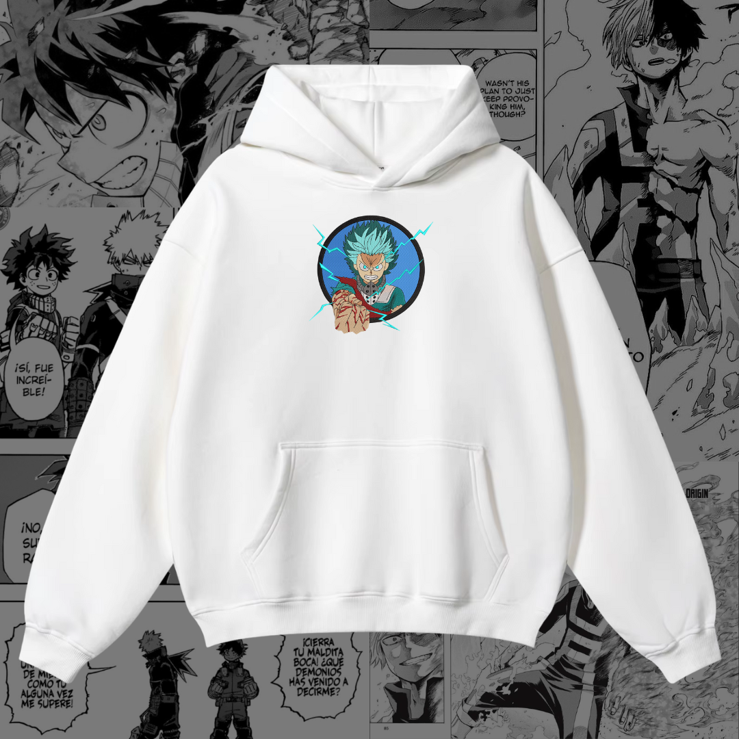 Izuku Midoriya Embroidered Hoodie | My Hero Academia Inspired-Coordom