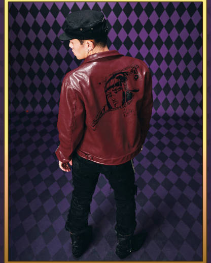 JOJO  PU Leather Biker Jacket-Coordom