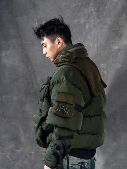 "NINJA”  Puffer Jacket-Coordom