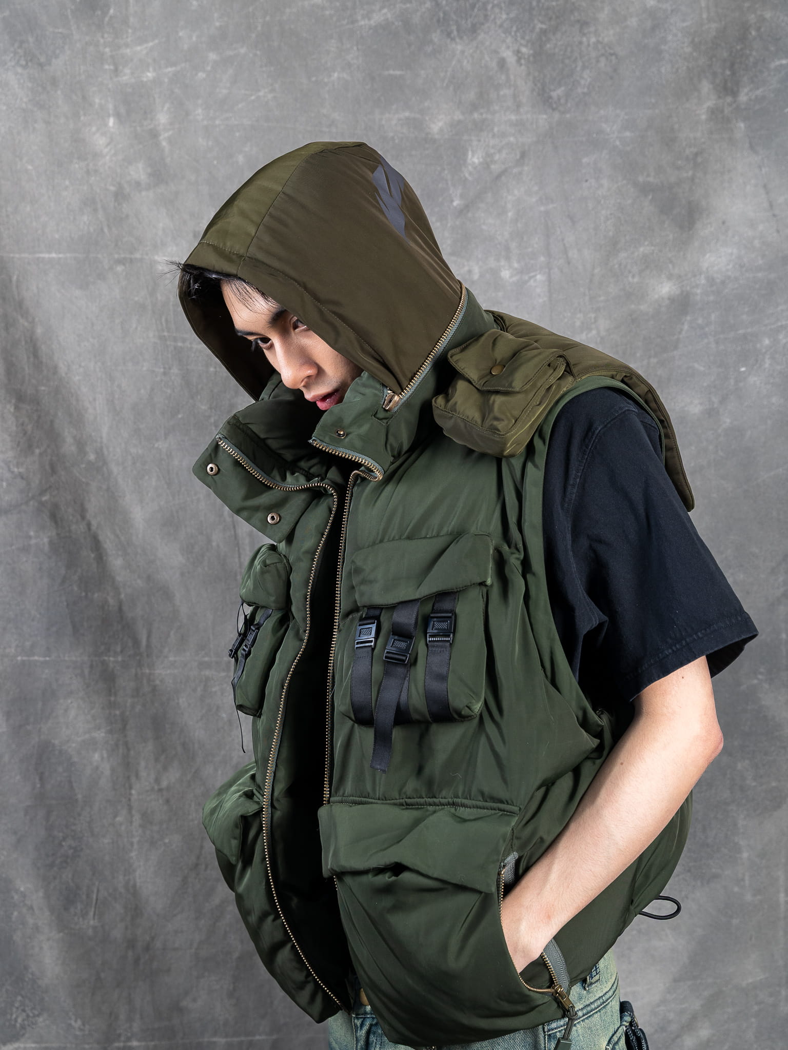 "NINJA”  Puffer Jacket-Coordom