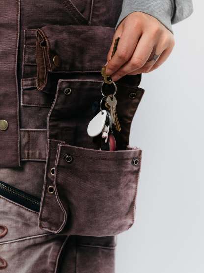 "ACADEMY" Cargo Pants Brown-Coordom