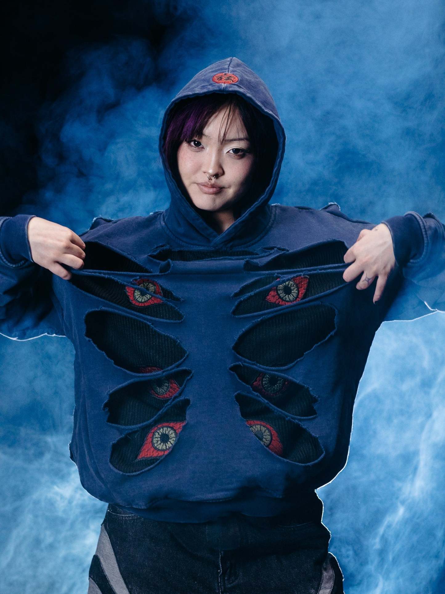 "EYE TEARS" Hoodie-Coordom