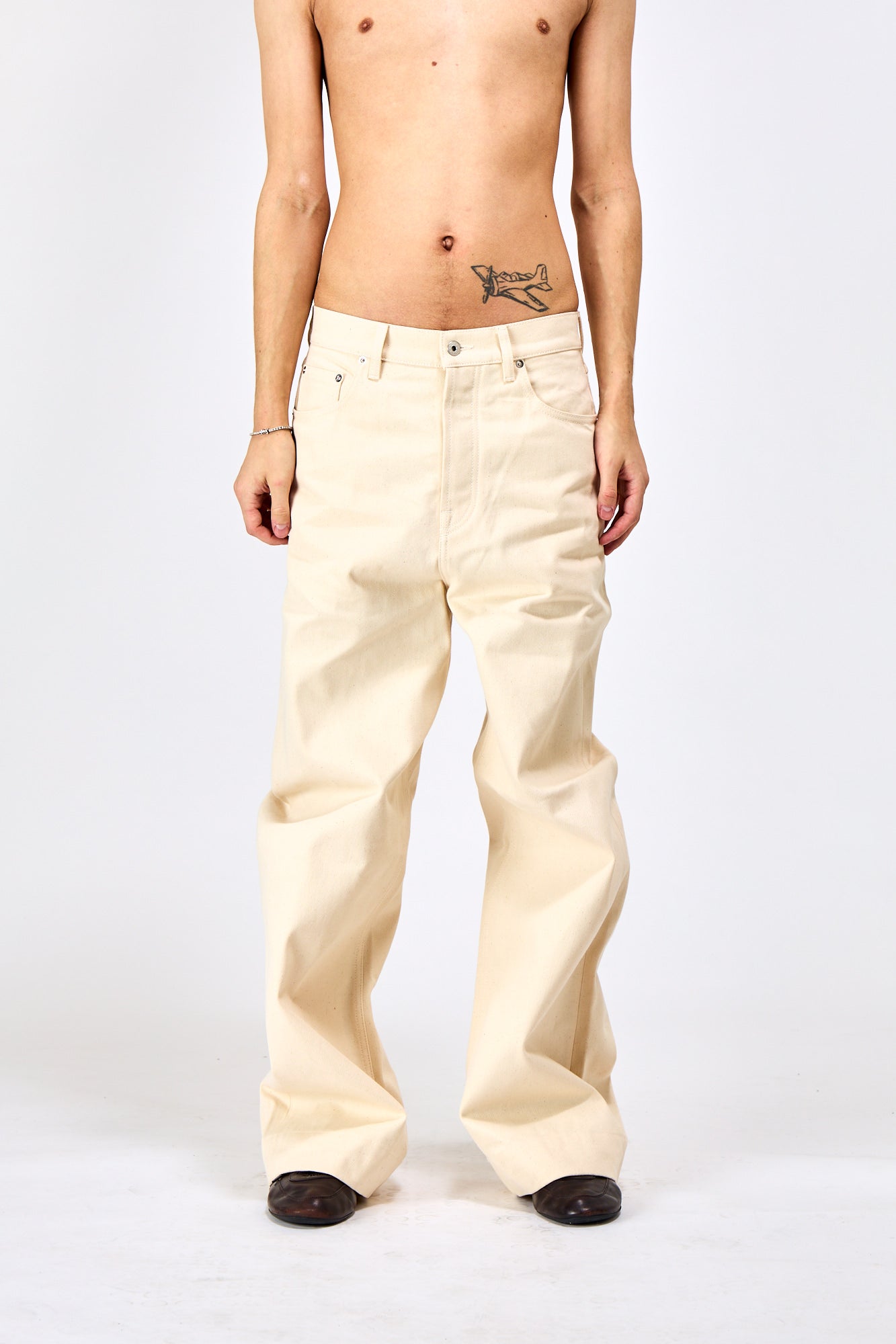 LEO ECRU RAW DENIM-Coordom