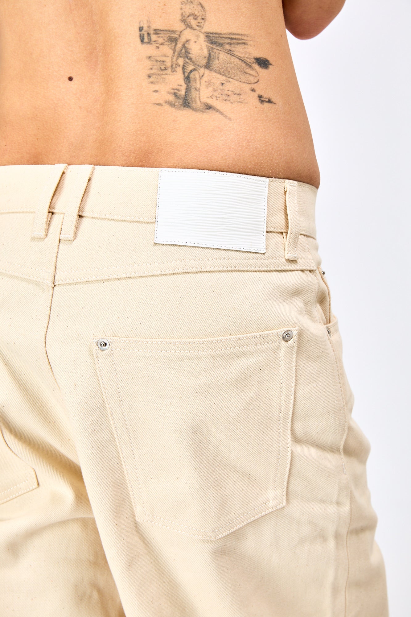 LEO ECRU RAW DENIM-Coordom