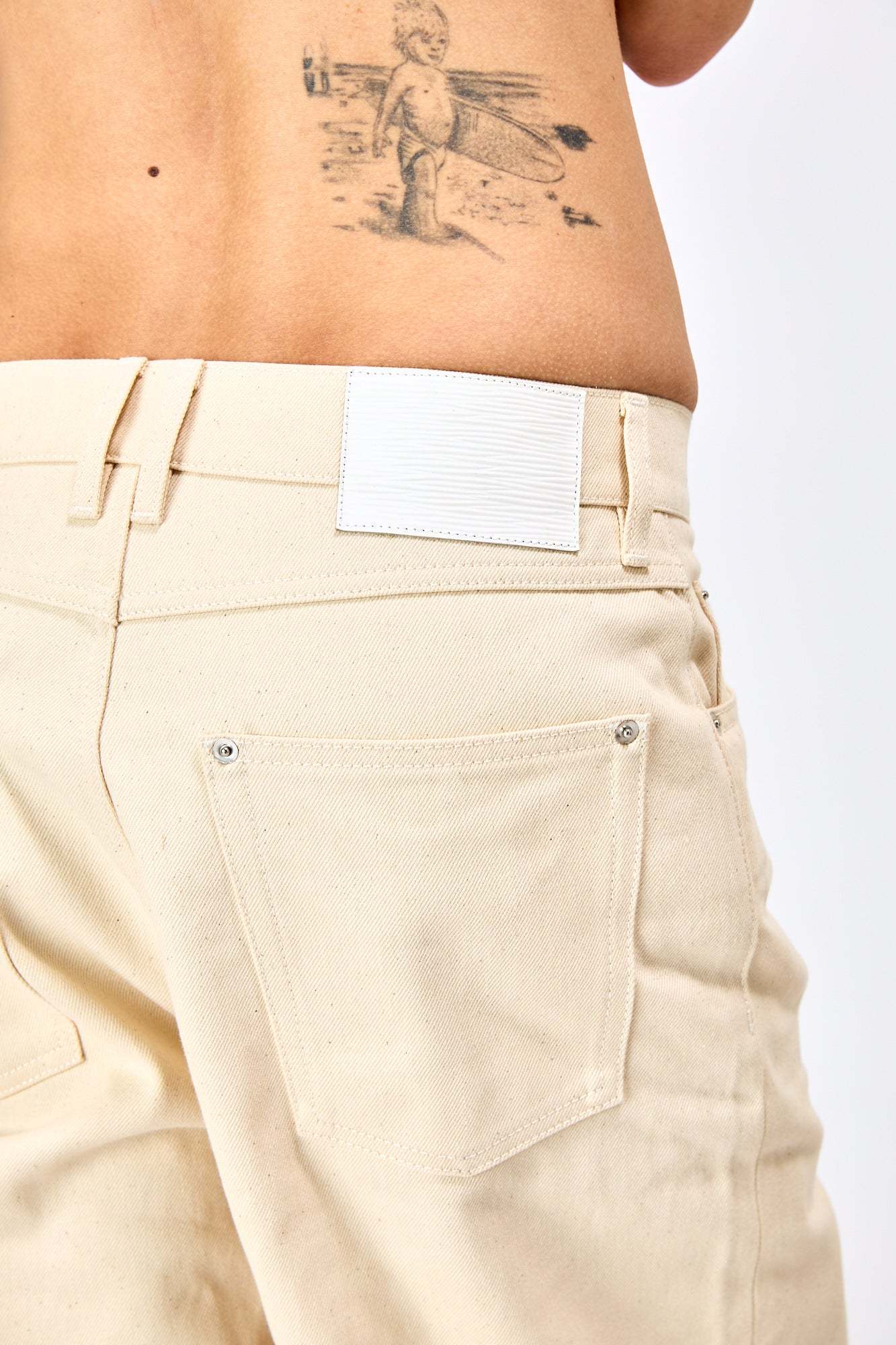 LEO ECRU RAW DENIM-Coordom