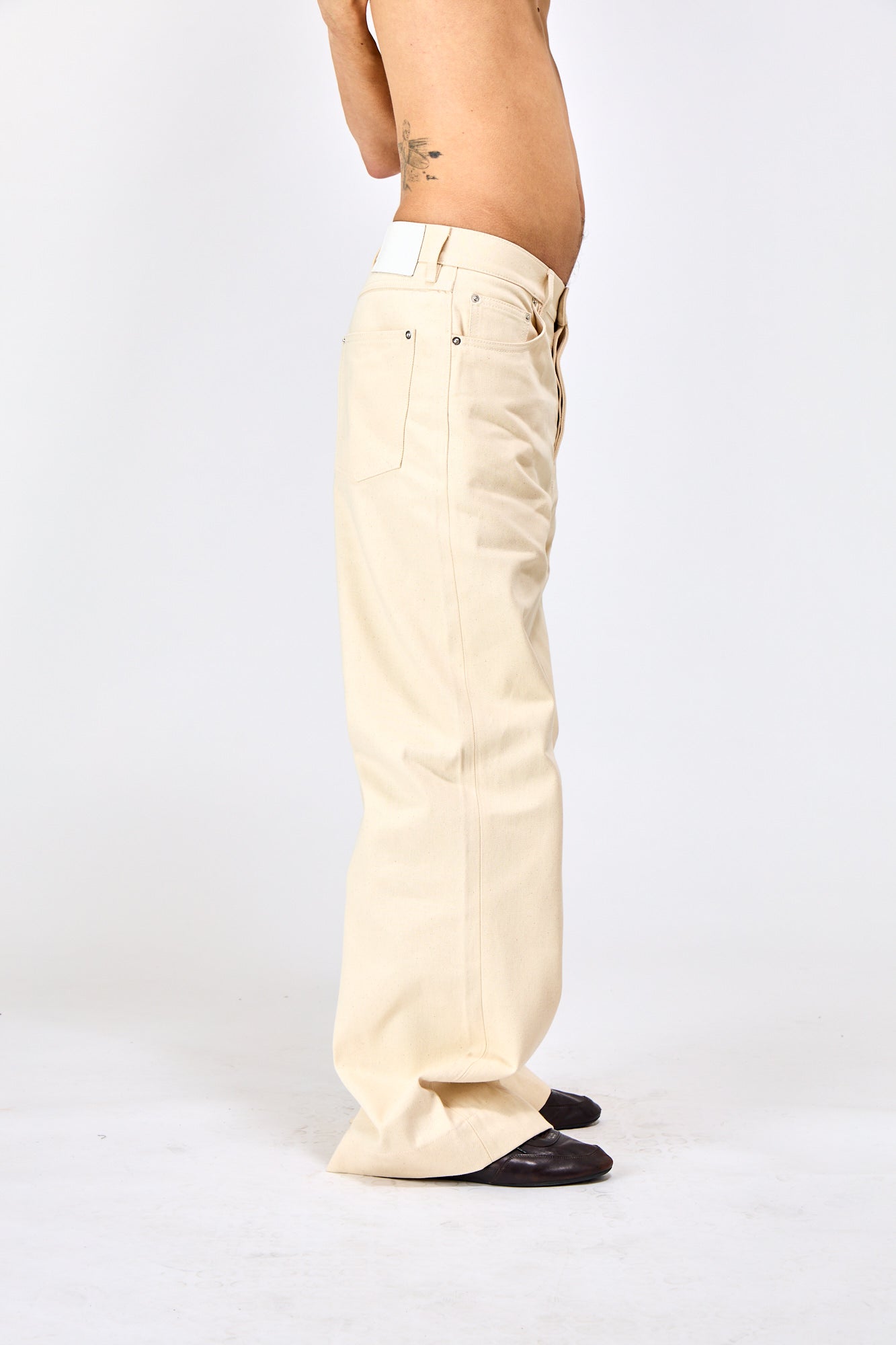 LEO ECRU RAW DENIM-Coordom
