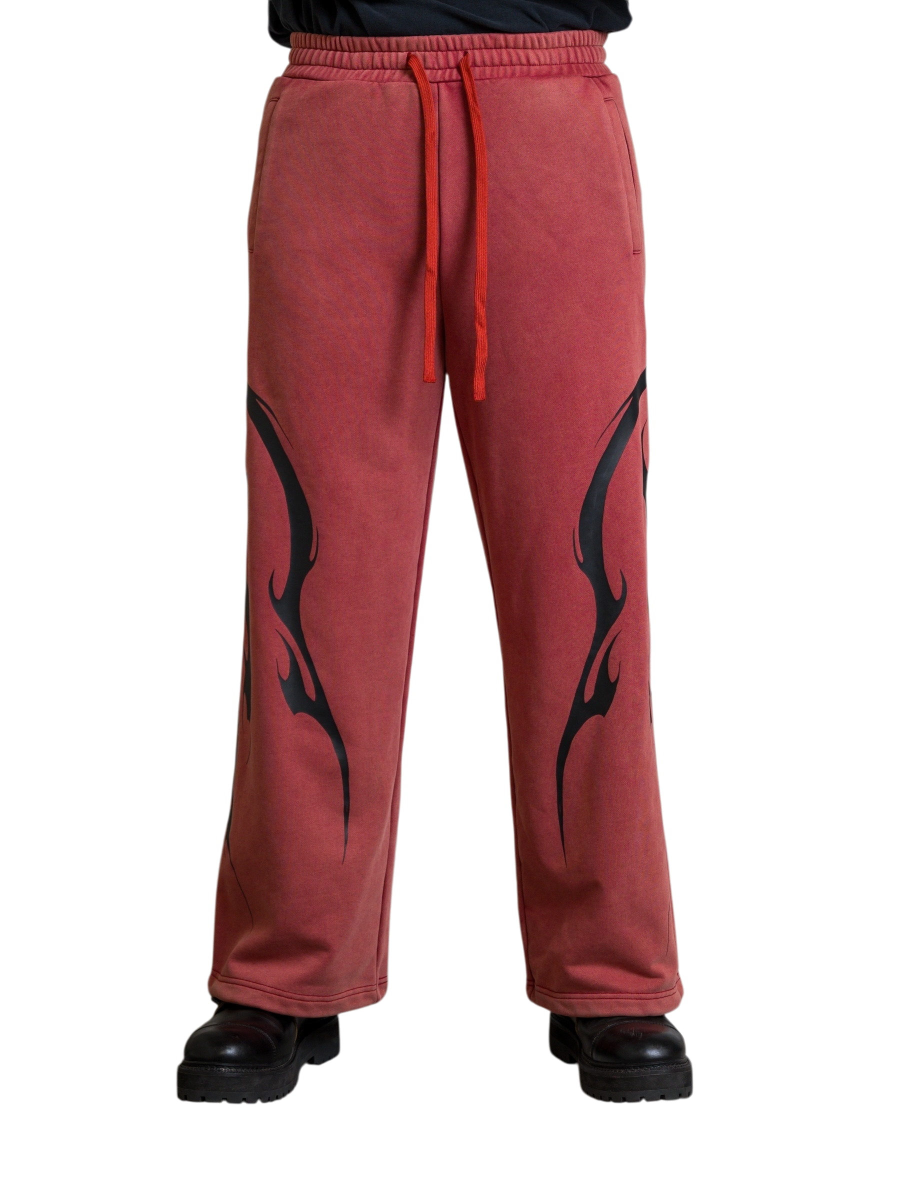 ZABI SWEATPANTS (RED)-Coordom