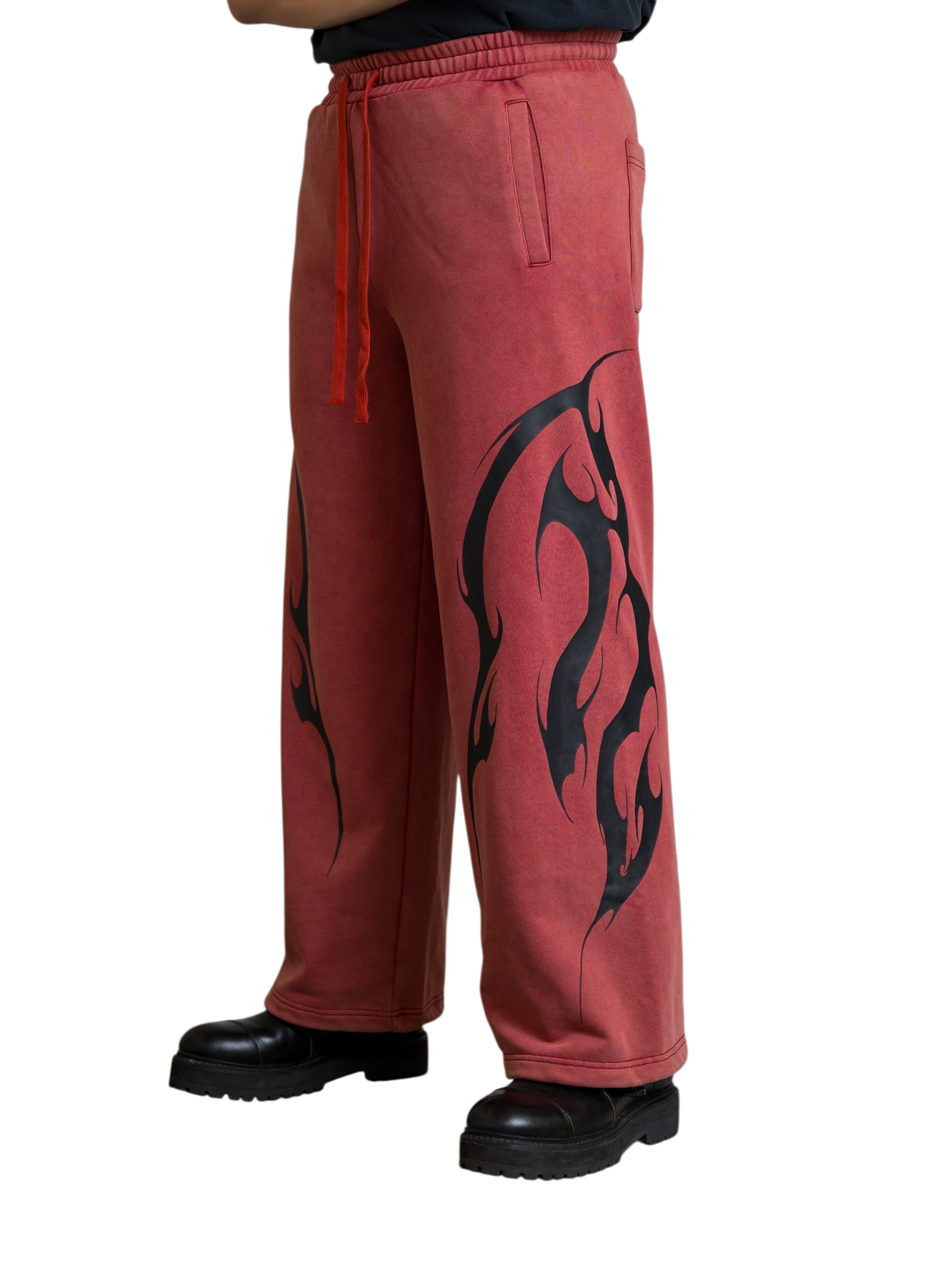 ZABI SWEATPANTS (RED)-Coordom
