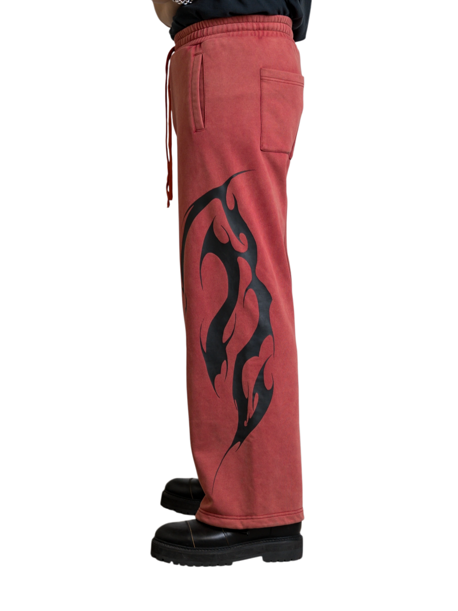ZABI SWEATPANTS (RED)-Coordom