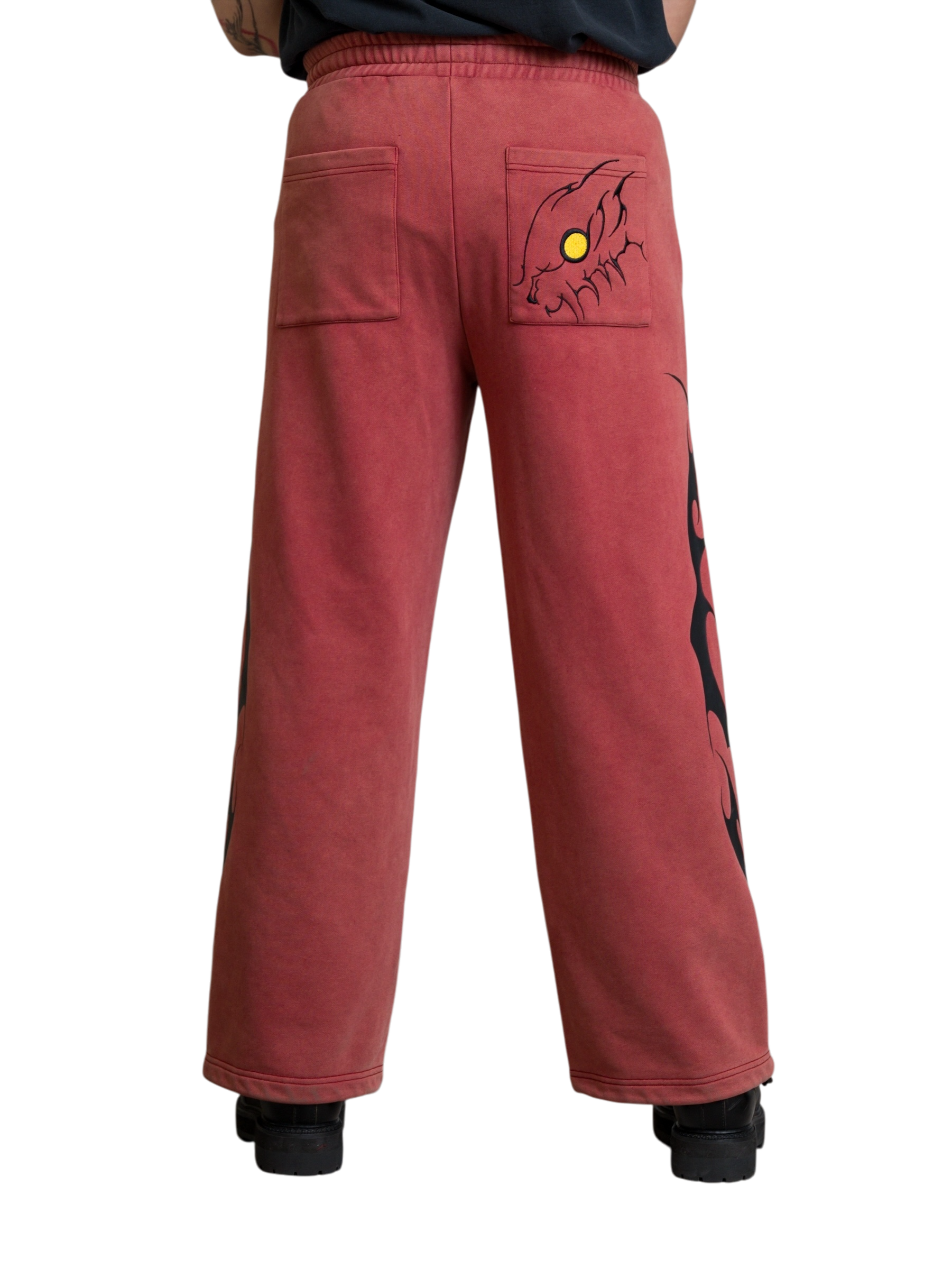 ZABI SWEATPANTS (RED)-Coordom