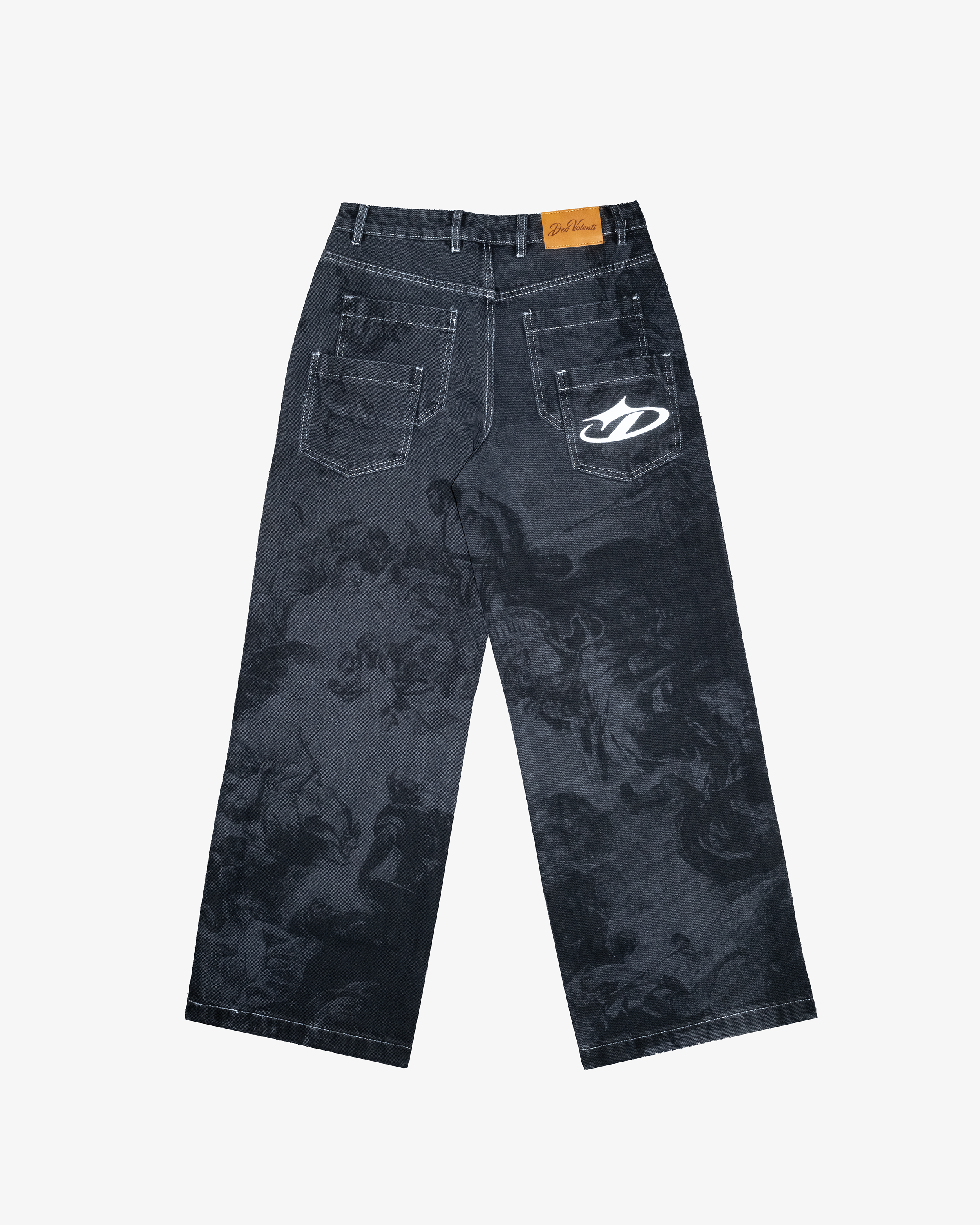 RENAISSANCE JEANS WASHED BLACK-Coordom