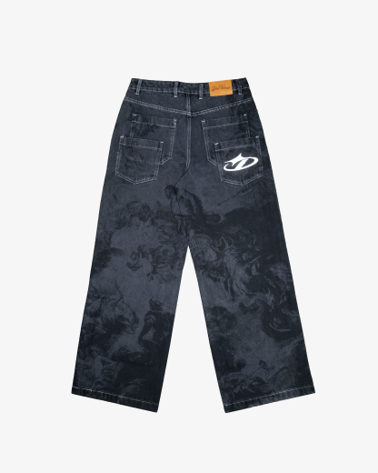 RENAISSANCE JEANS WASHED BLACK-Coordom