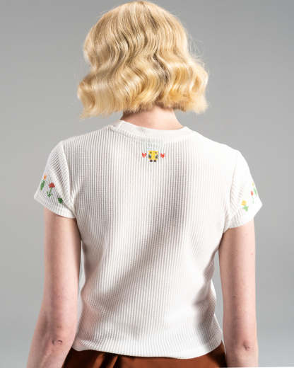  Flower Baby Tee-Coordom