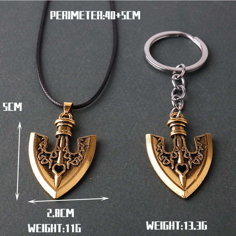 JoJo's Arrow Necklaces & Keychain-Coordom