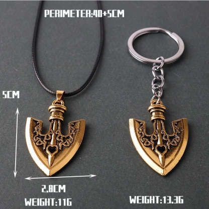 JoJo's Arrow Necklaces & Keychain-Coordom