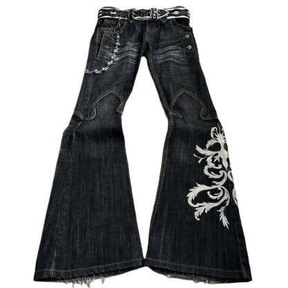 PATTERN'D JEANS-Coordom