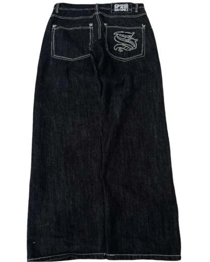 BLACK SOUTHPOLE JEANS-Coordom