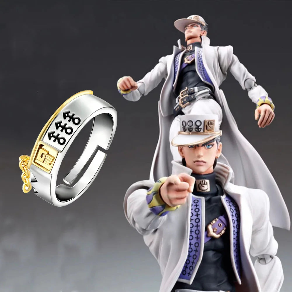 JoJo's Kujo Jotaro Adjustable Ring-Coordom