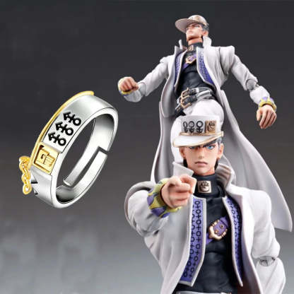 JoJo's Kujo Jotaro Adjustable Ring-Coordom