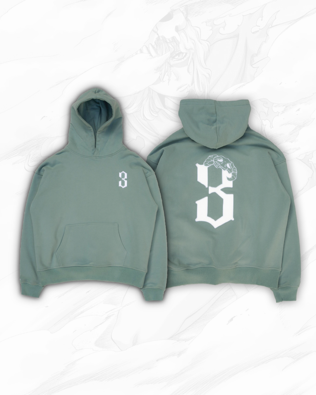  Tres Hoodie-Coordom