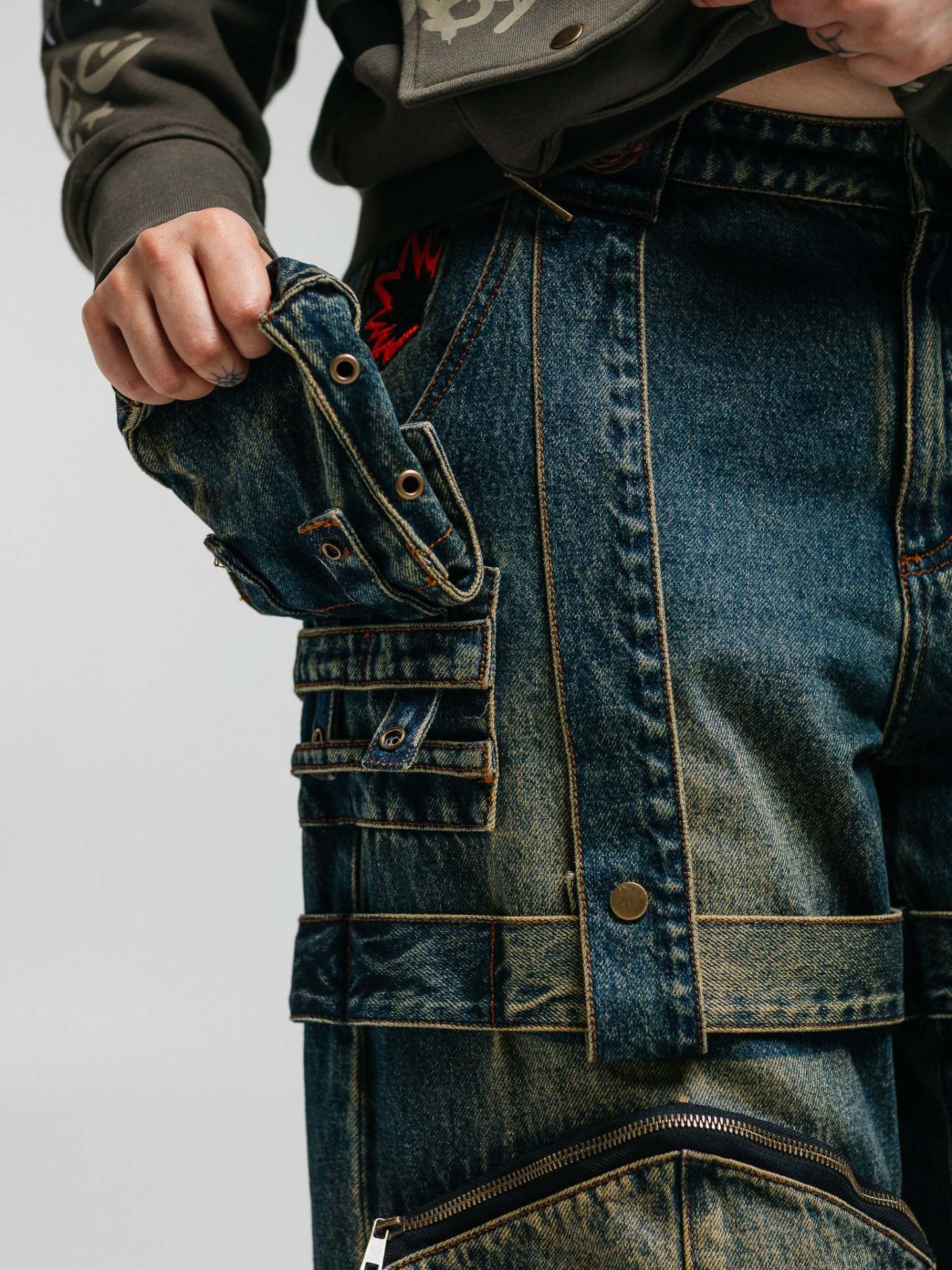 "ACADEMY" Cargo Pants-Coordom