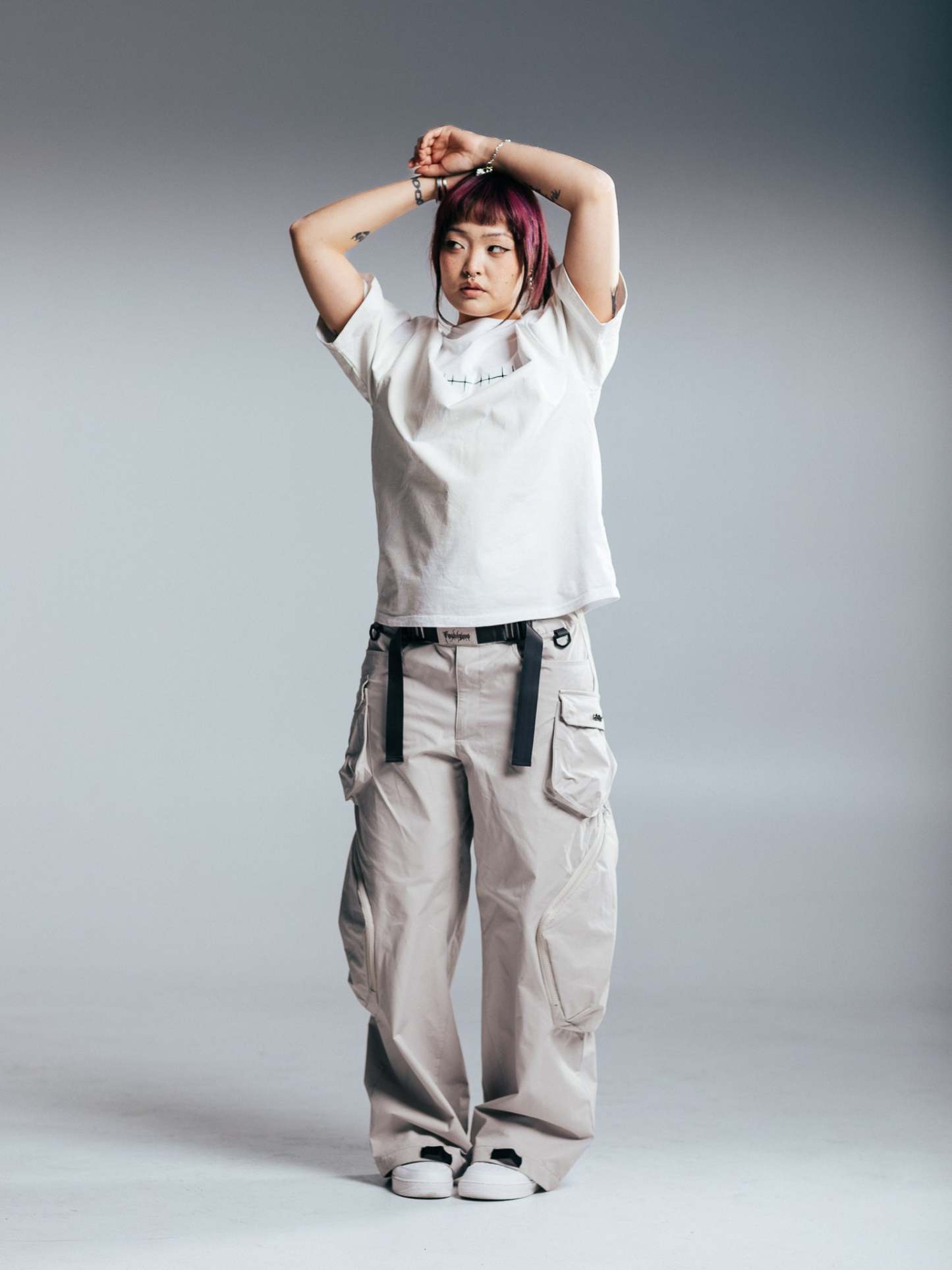 "CURSED" Parachute Pants-Coordom