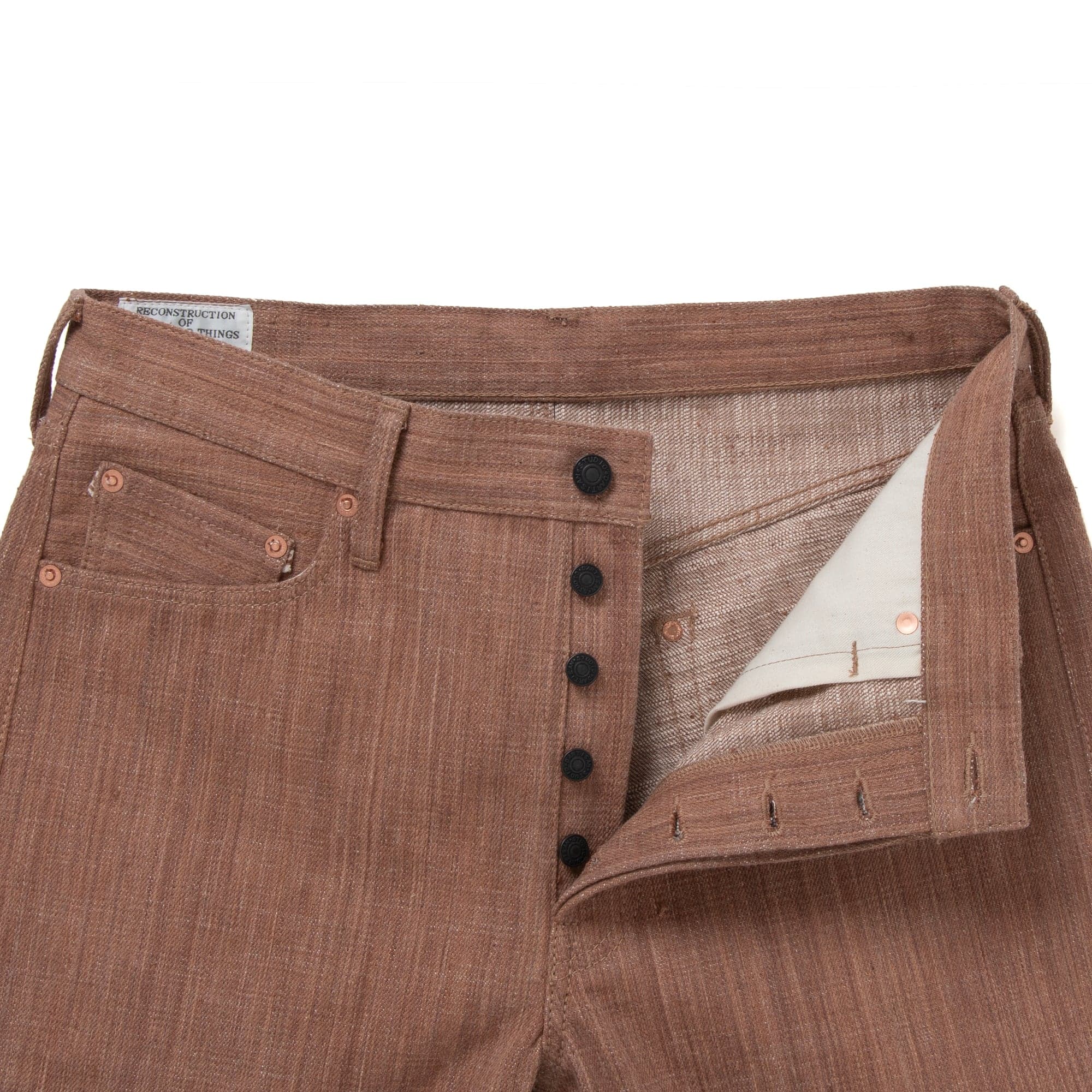 "KAKI-KYOKU" SELVEDGE JEANS (REGULAR STRAIGHT)-Coordom