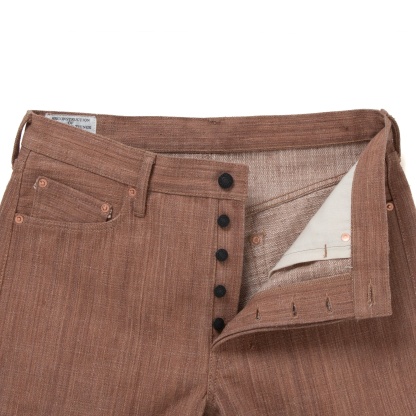 "KAKI-KYOKU" SELVEDGE JEANS (REGULAR STRAIGHT)-Coordom