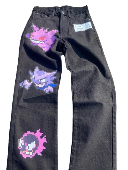 "LAVENDER TOWN" - Gen-Ar - Pocket Monsters Anime Jeans-Coordom