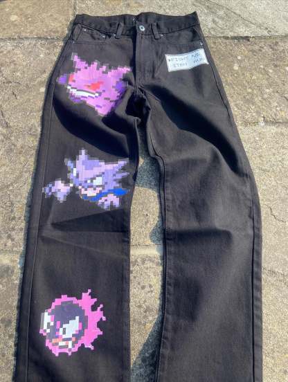 "LAVENDER TOWN" - Gen-Ar - Pocket Monsters Anime Jeans-Coordom
