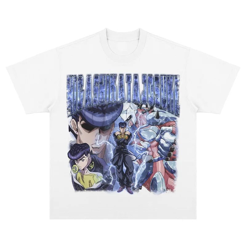 JoJo's Higashikata Josuke Vintage T-Shirt-Coordom