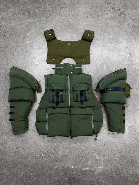 "NINJA”  Puffer Jacket-Coordom