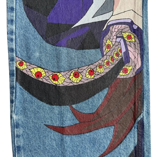 "FLAME" - Kim-Yai - Slayer Corps Anime Jeans-Coordom