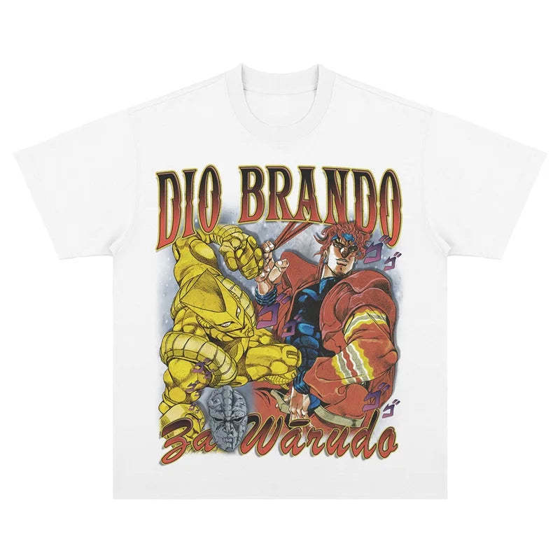 JoJo's Dio Brando Vintage T-Shirt-Coordom
