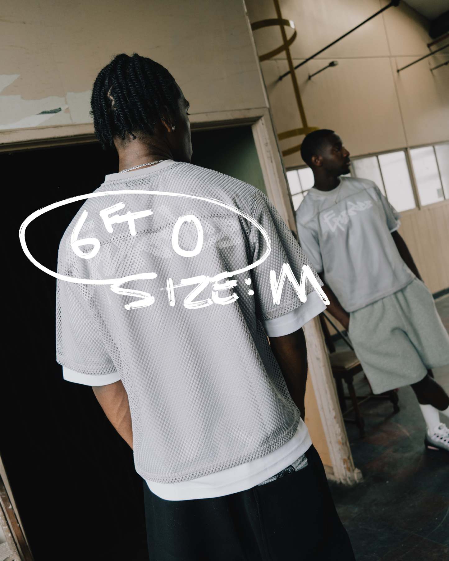 TAG MESH JERSEY GREY-Coordom